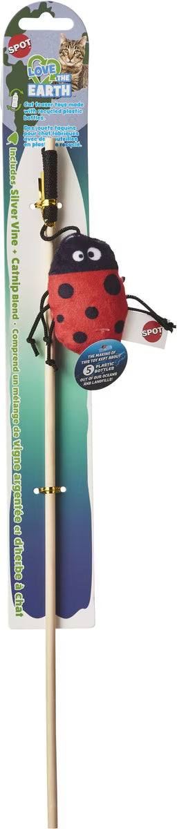 Spot Love The Earth Insect Teaser Wand