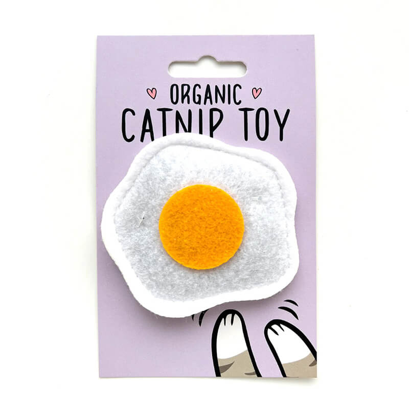 Housecat Club Catnip Fried Egg