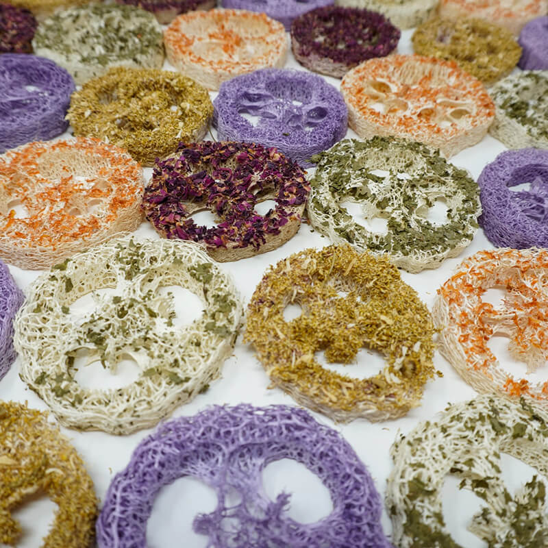 No Furries Delights Flavored Loofah Variety Pack