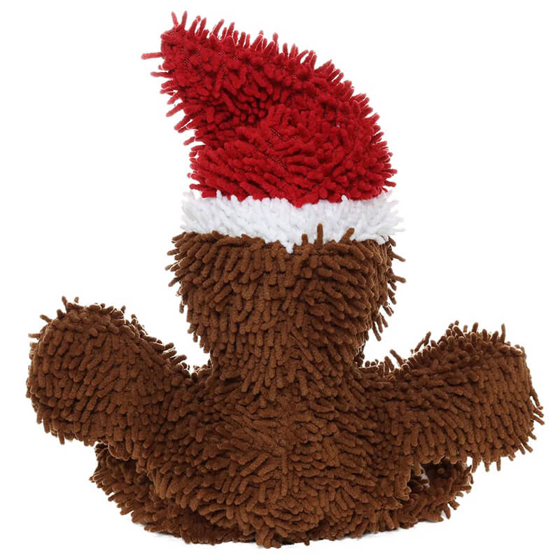 Mighty Holiday Microfiber Ball Gingerbread Man