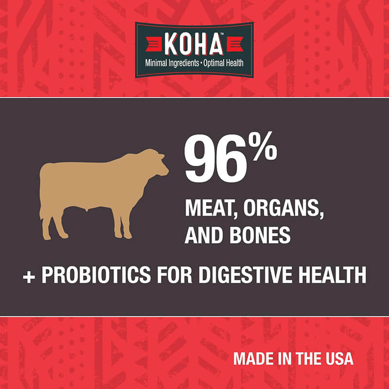 Koha Freeze-Dried Raw Beef Topper