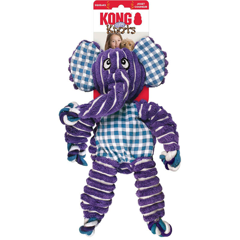 Kong Floppy Knots Elephant M/L