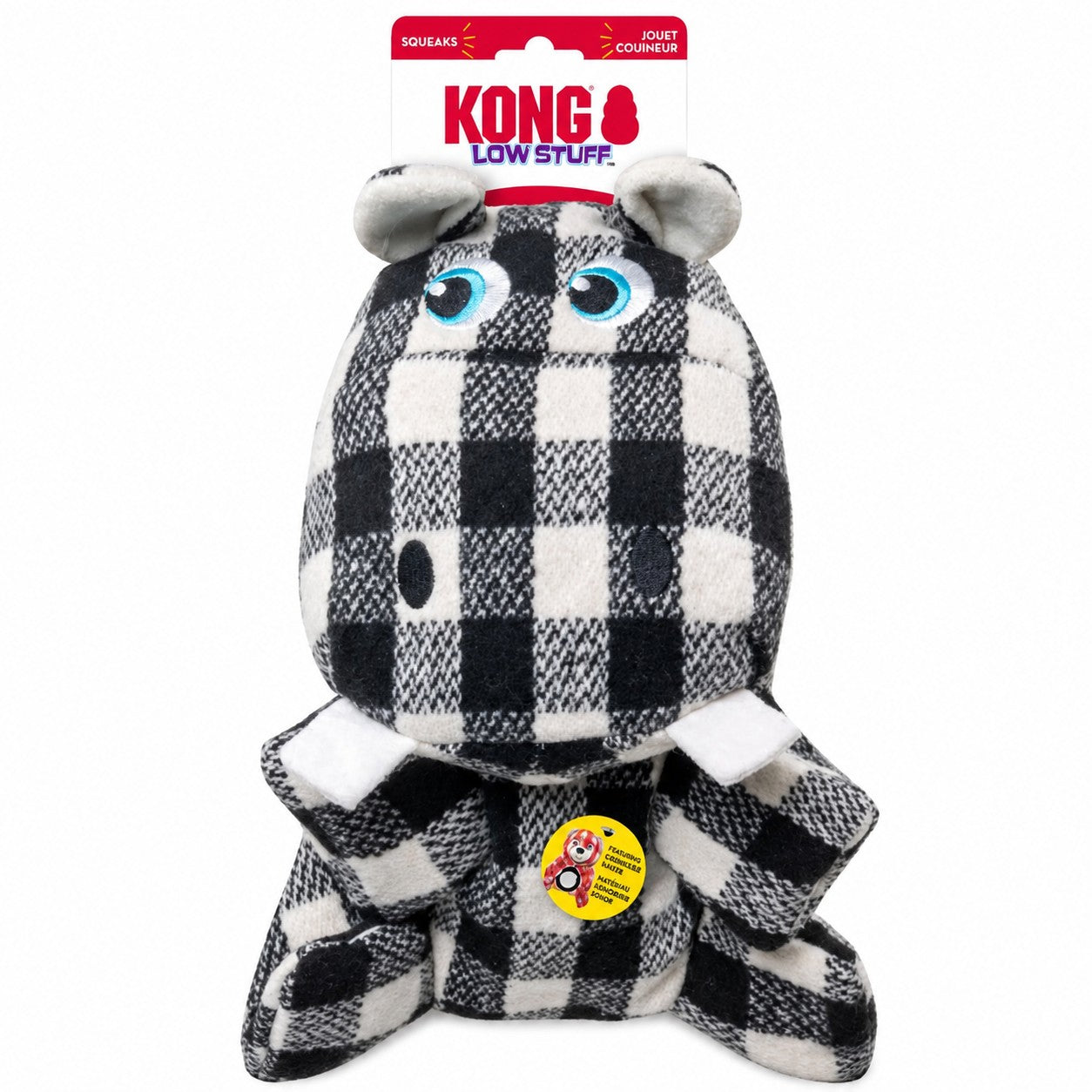 Kong Low Stuff Flanimalz Hippo