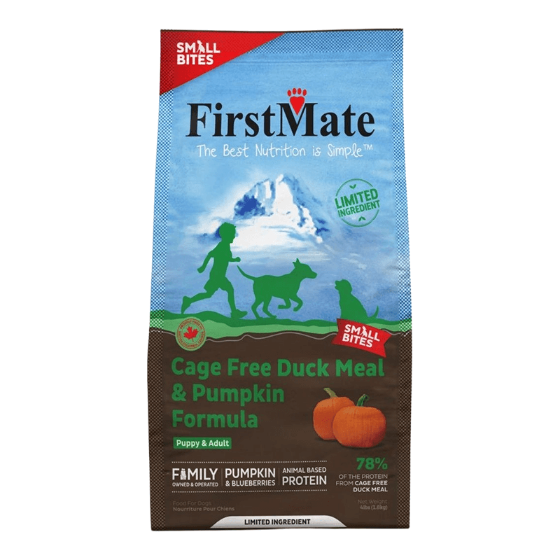 FirstMate Limited Ingredient Duck Meal & Pumpkin Small Bites
