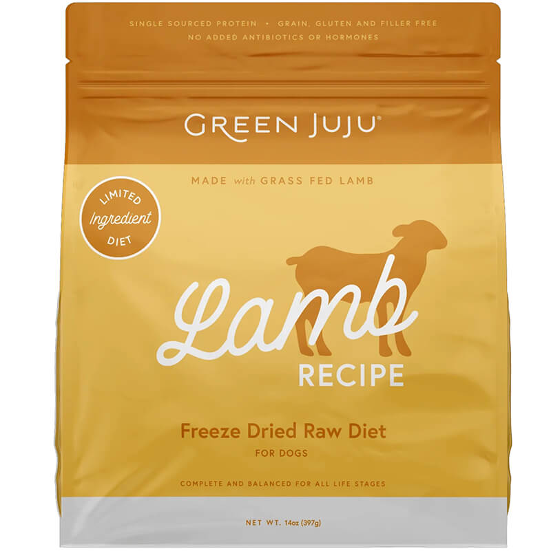 Green Juju Freeze-Dried Raw Limited Ingredient Lamb