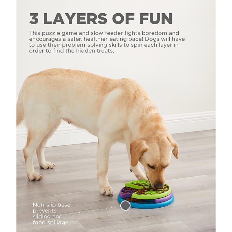 Outward Hound Nina Ottosson Lickin' Layers Puzzle Game