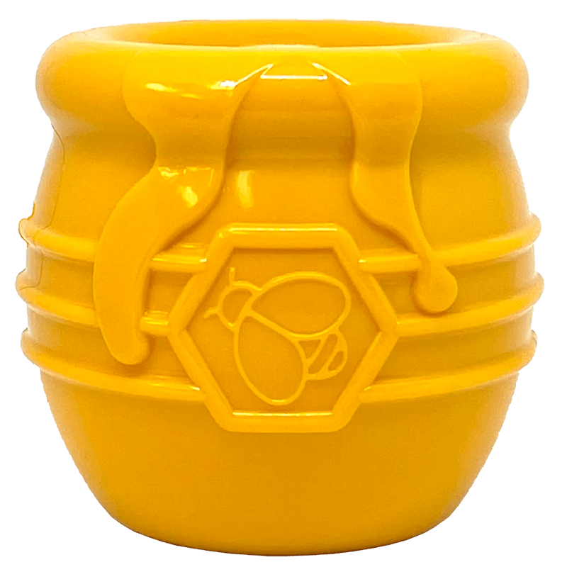 SodaPup Honey Pot Rubber Treat Dispenser XL