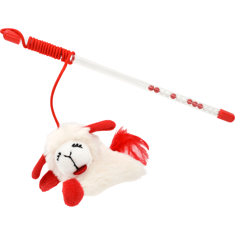 Multipet Lambchop Cat Wand