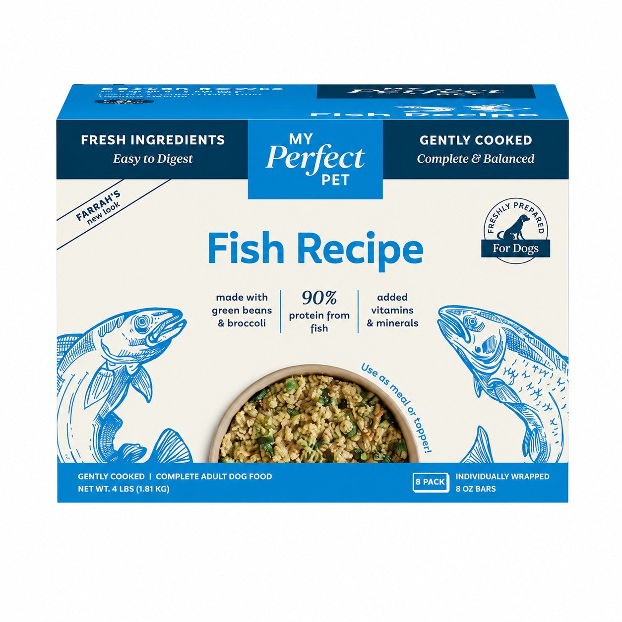 My Perfect Pet Gently Cooked Fish Recipe, 4 lbs