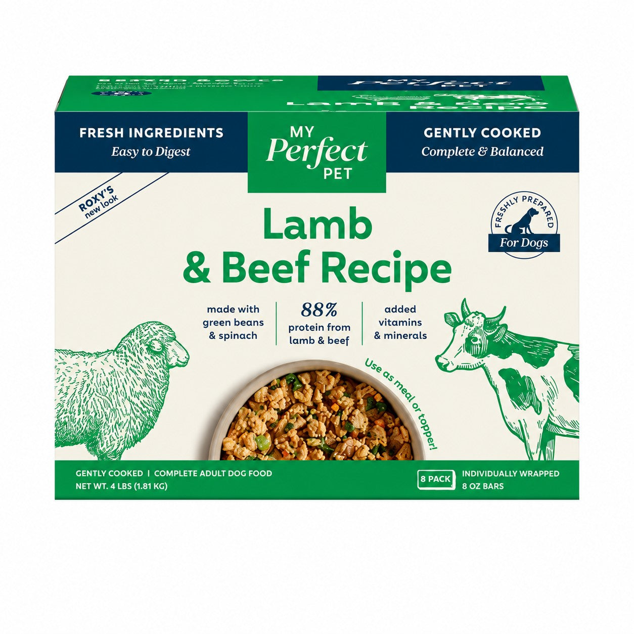 My Perfect Pet Roxy's Lamb & Beef 4lbs