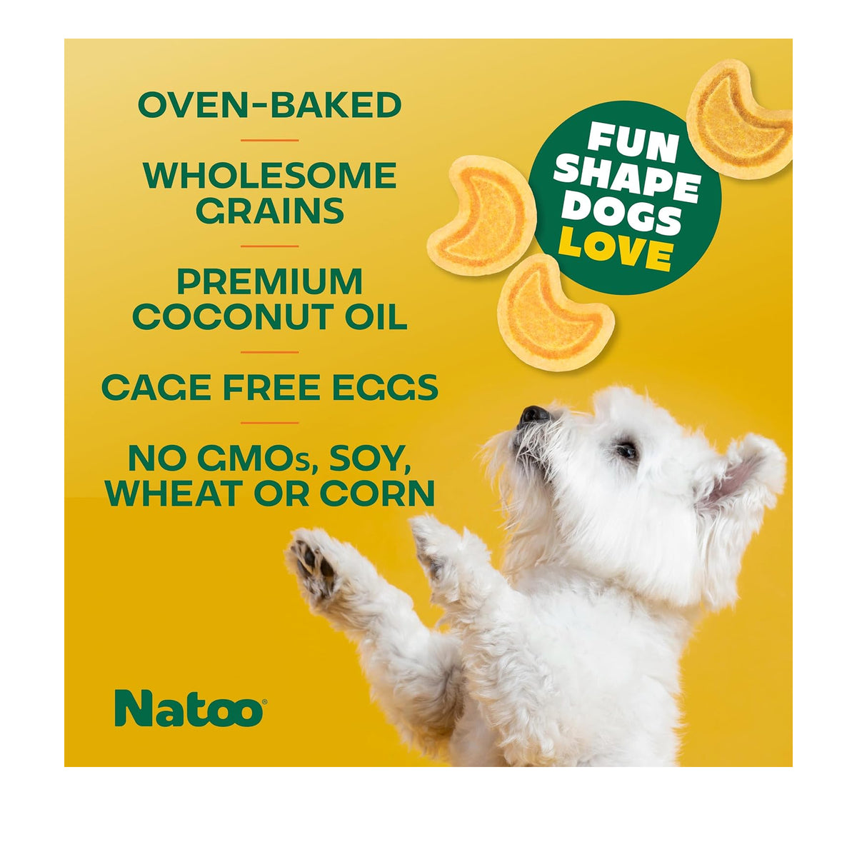 Natoo Crunchy Biscuits Sweet Potato & Pumpkin