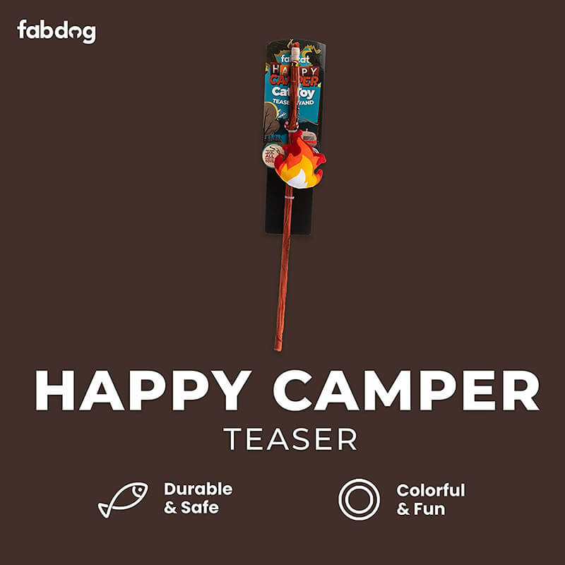 Fabcat Happy Camper Teaser Wand