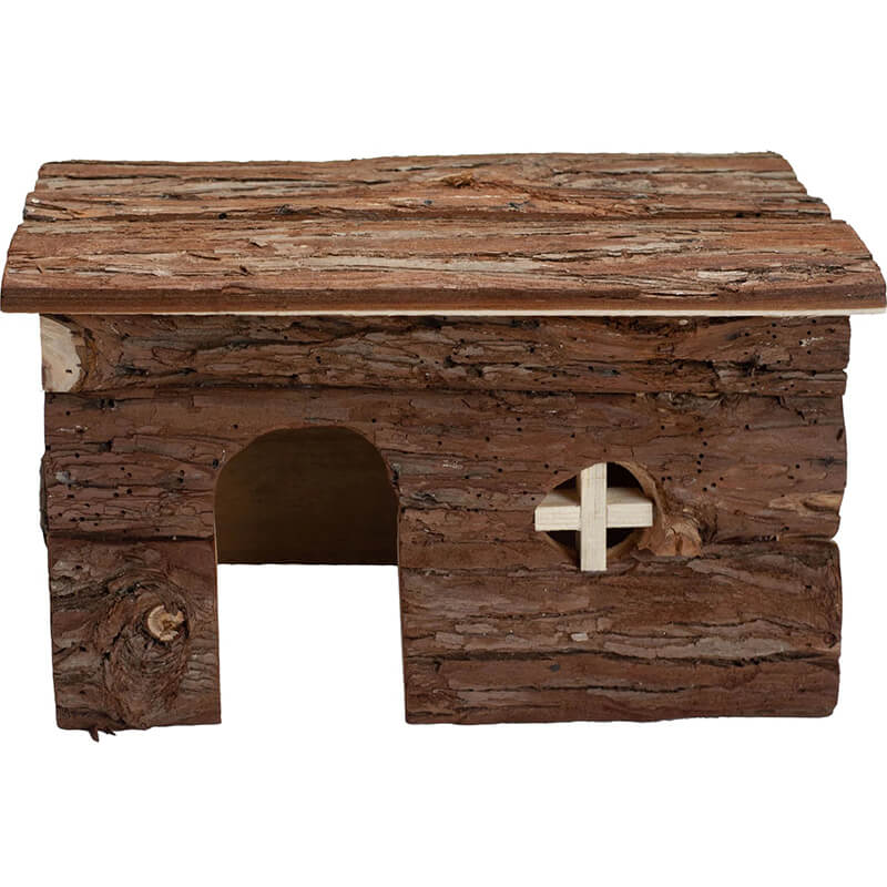Nibbles Small Animal Large Log Cabin Hut