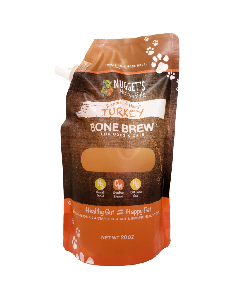 Nugget's Healthy Eats Turkey Bone Brew