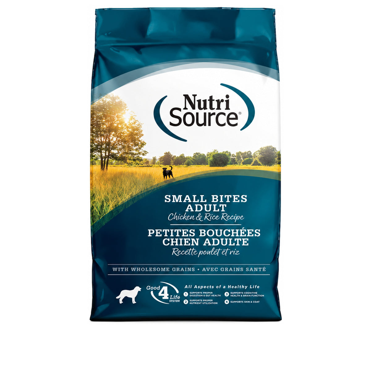 NutriSource Adult Chicken & Rice Small Bites