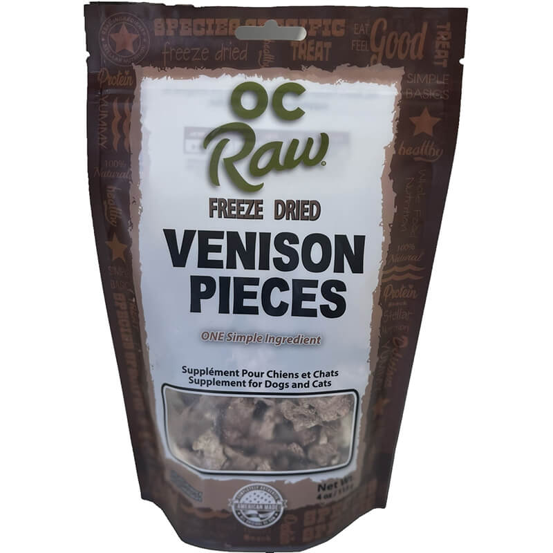 OC Raw Freeze-Dried Venison