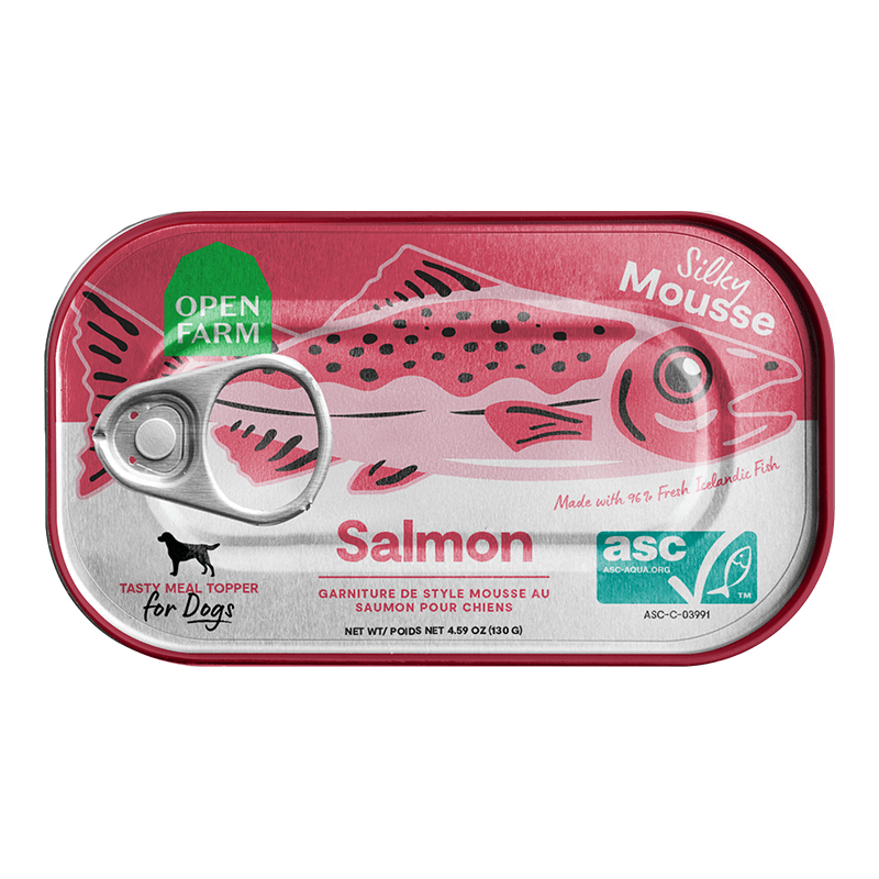Open Farm Silky Mousse Topper Salmon