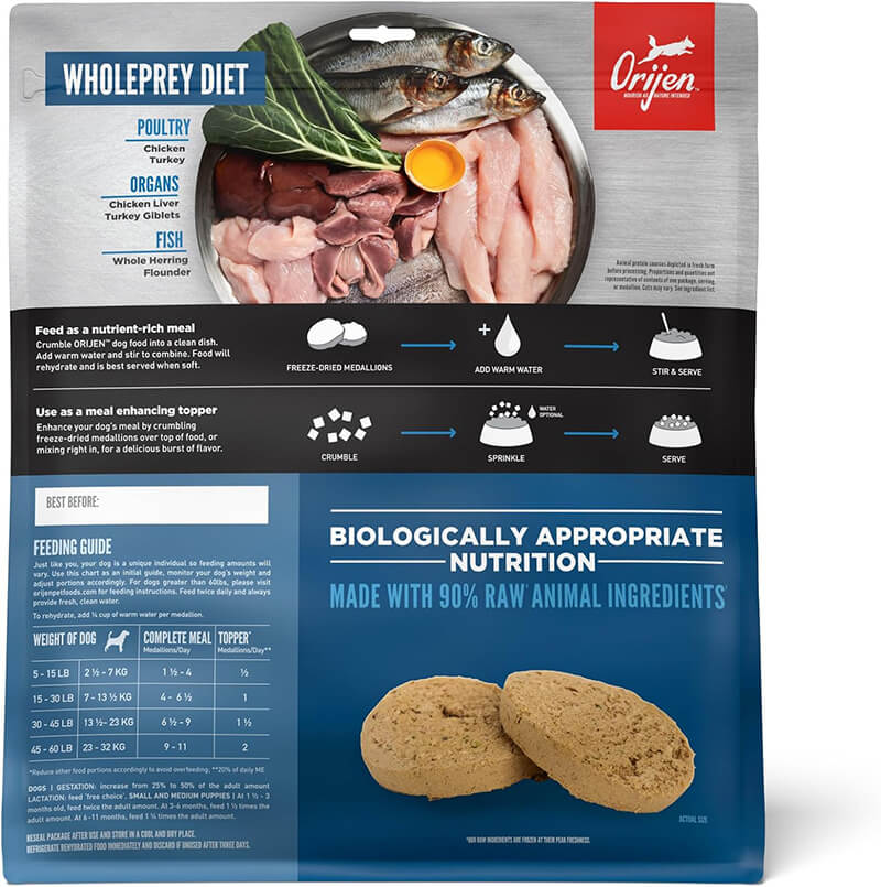 Orijen Freeze-Dried Food Original