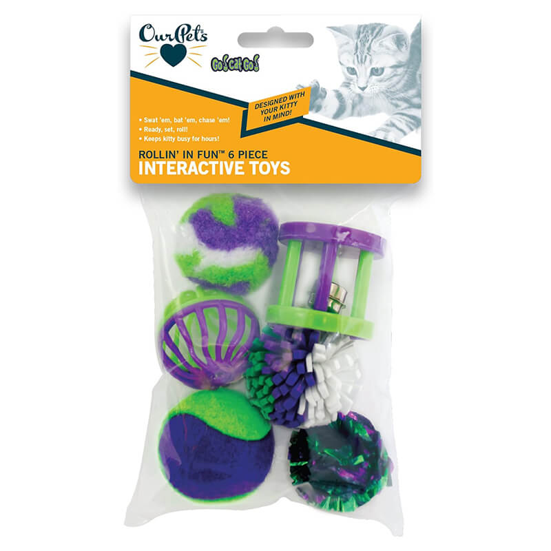 Our Pets Go! Cat Go! Rollin' In Fun Multipack 6pc