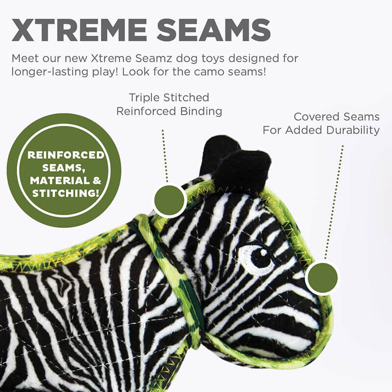 Outward Hound Xtreme Seamz Zebra
