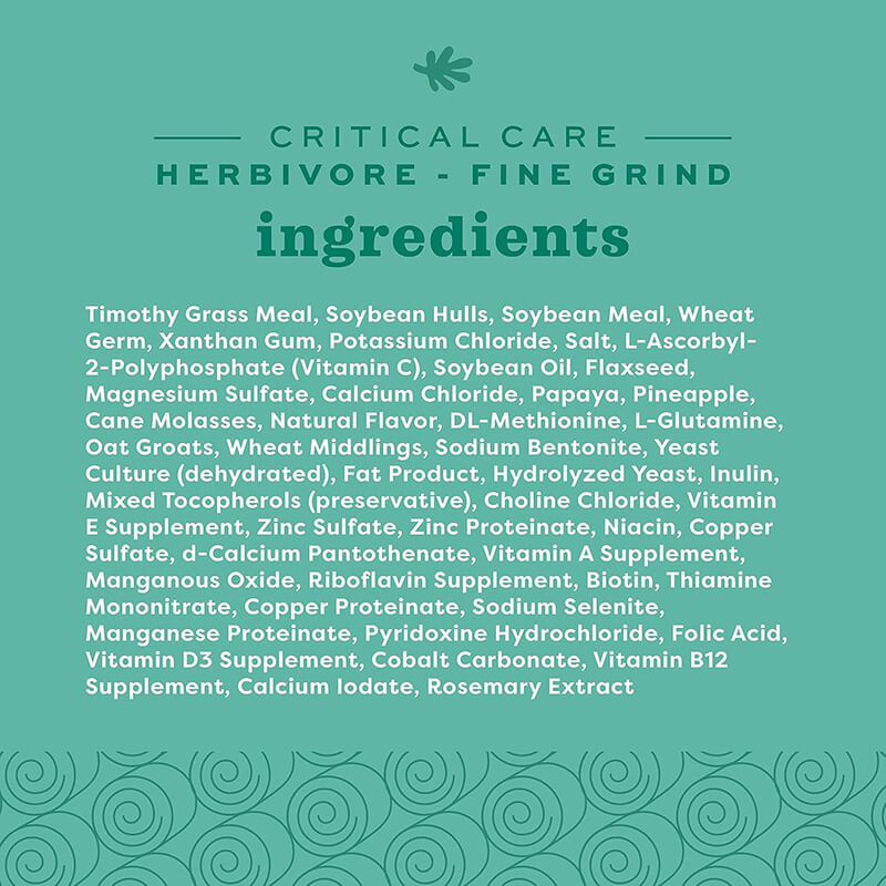 Oxbow Critical Care Herbivore
