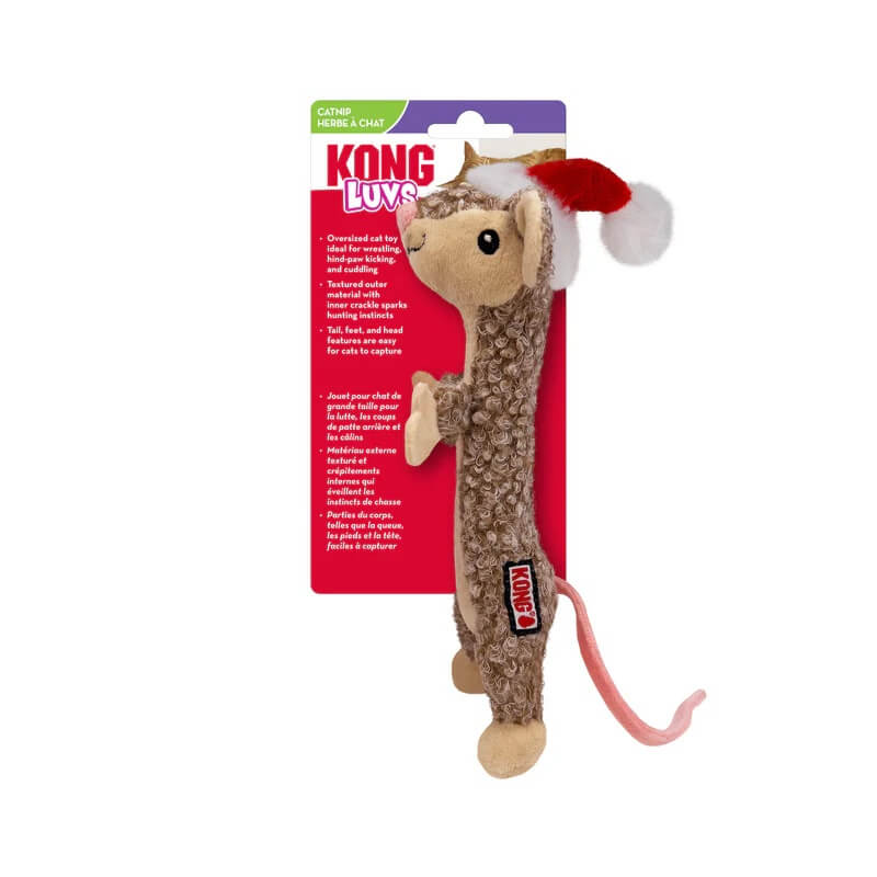 Kong Cat Holiday Luvs Mouse