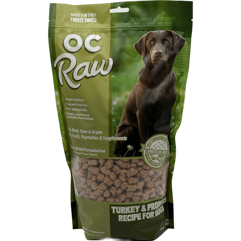 OC Raw Freeze-Dried Rox Turkey & Produce