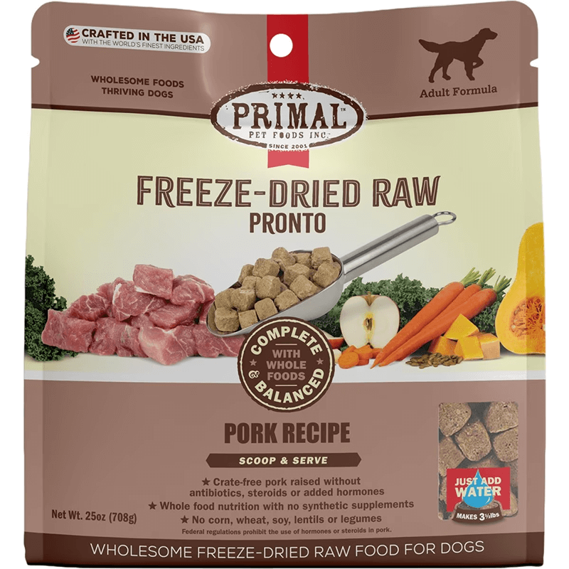 Primal Freeze Dried Pronto Pork