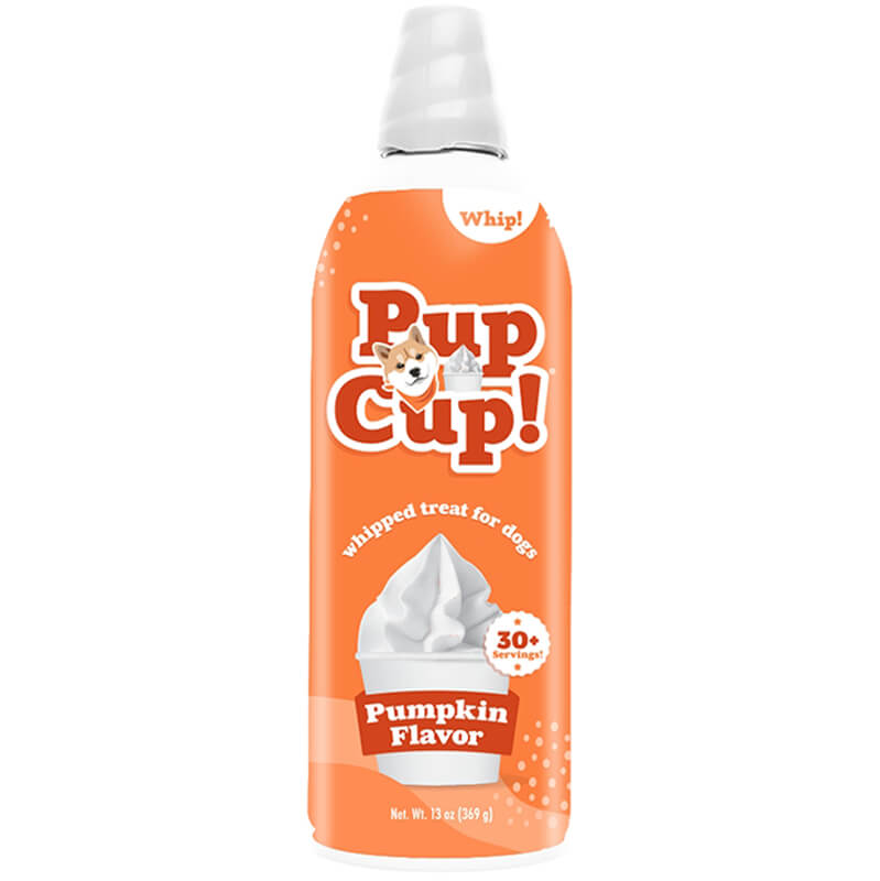 Pup Cup Whipped Cream for Dogs Pumpkin