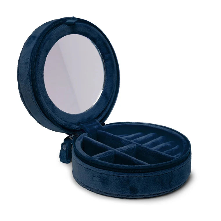 Living Royal Puppy Velvet Jewelry Zip Case