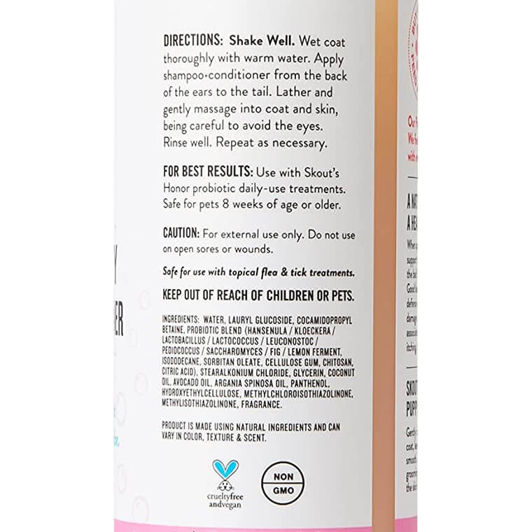 Skout's Honor Probiotic Shampoo Happy Puppy