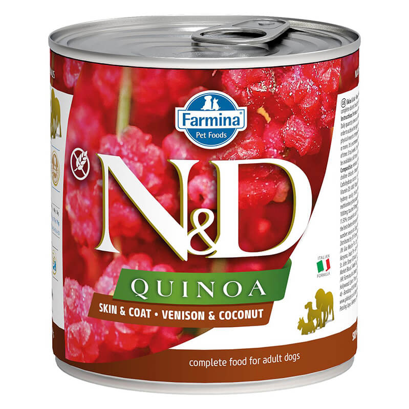 Farmina Quinoa Skin & Coat Venison & Coconut