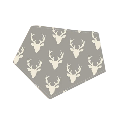 Bibby Bubby Bandana - Grey Deer