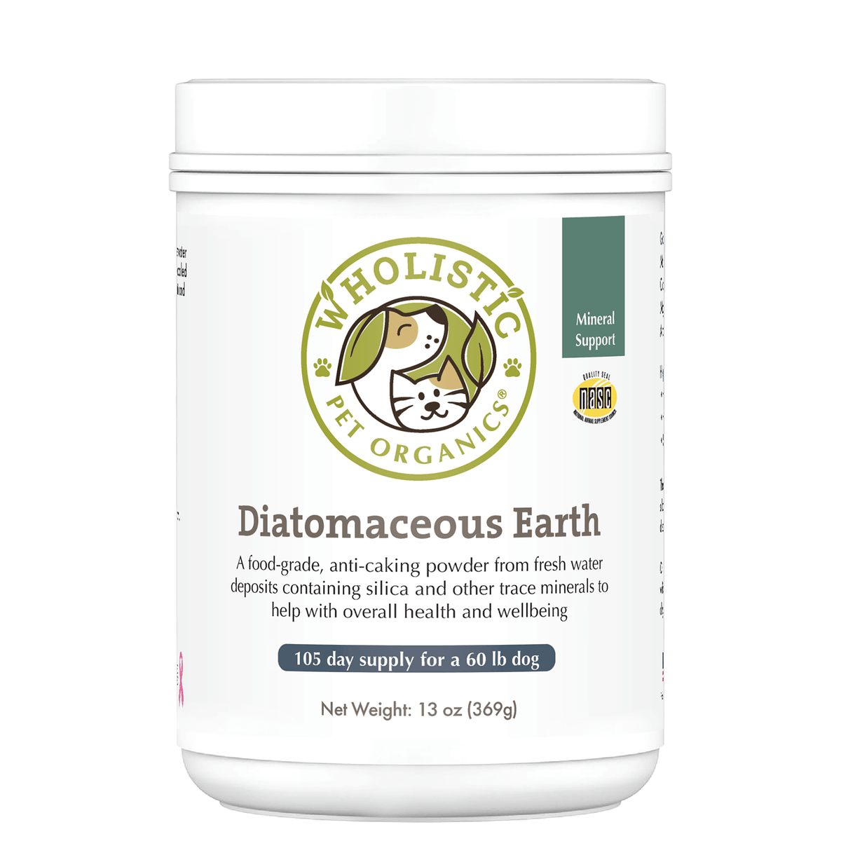 Wholistic Pet Organics Diatomaceous Earth