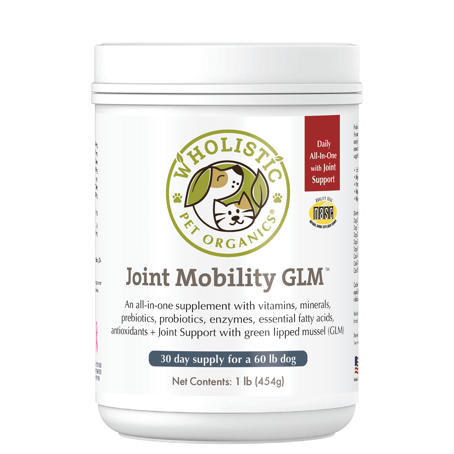 Wholistic Pet Organics Joint Mobility GLM