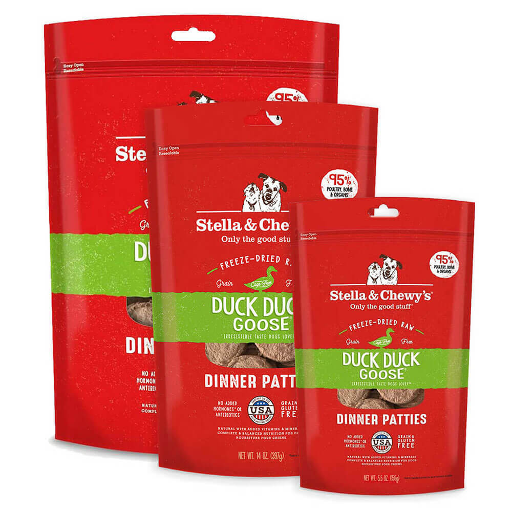 Stella & Chewy's Freeze Dried Patties Duck Duck Goose