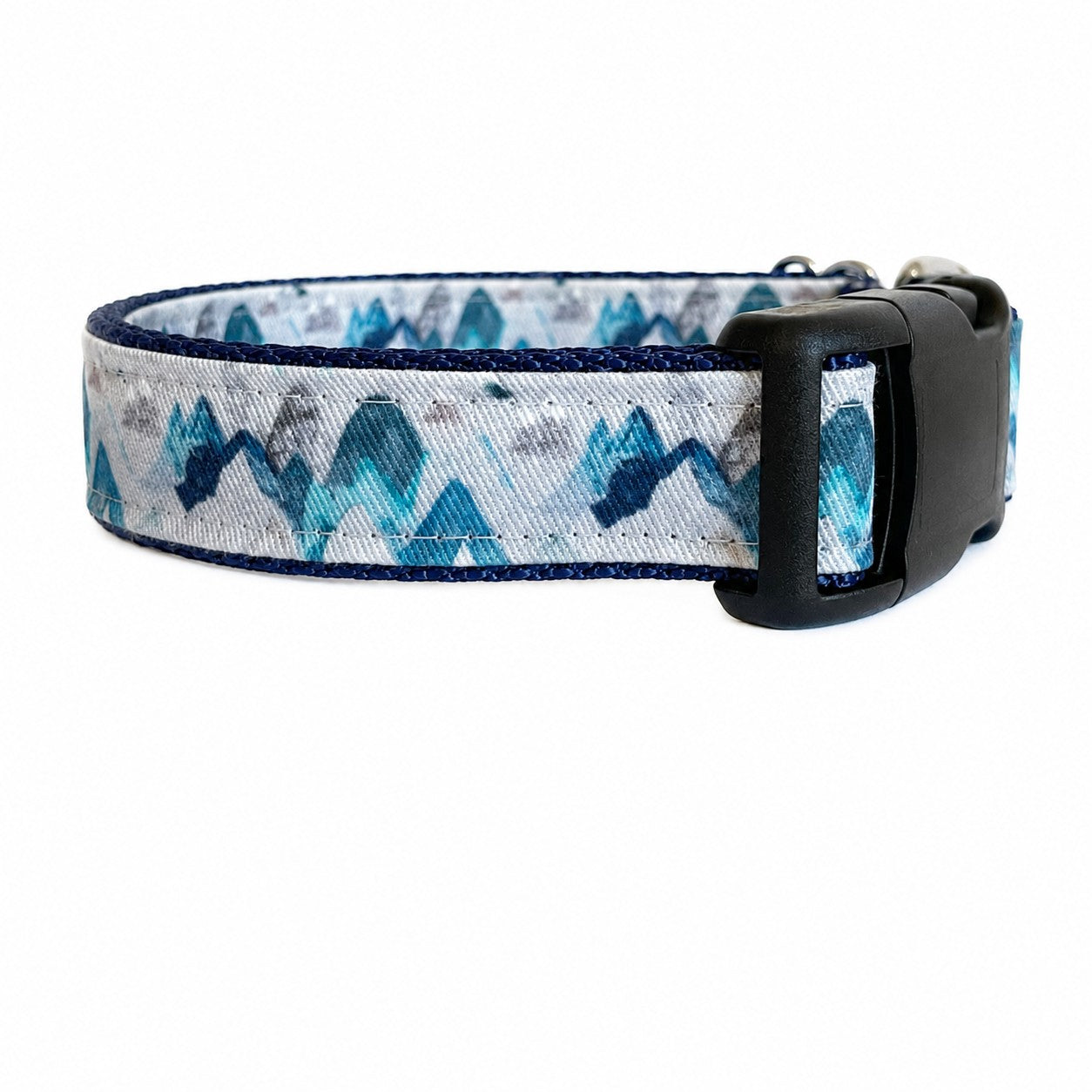Sew Fetch Collar Maine Mountains Blue