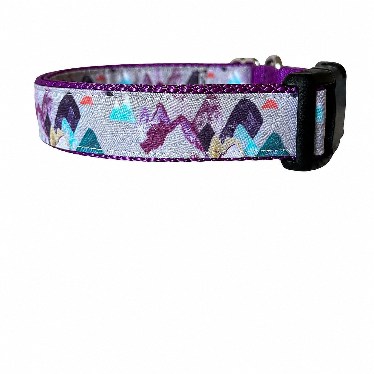 Sew Fetch Collar Maine Mountains Purple