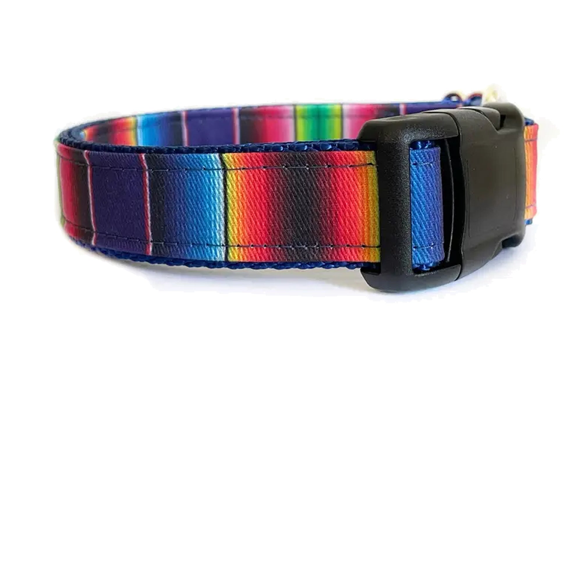 Sew Fetch Collar Serape Royal Blue