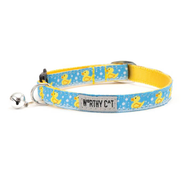 The Worthy Dog Cat Collar Rubber Duck