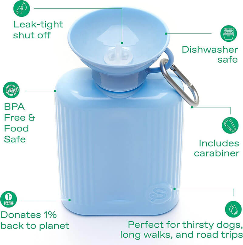 Springer Growler Dog Water Travel Bottle
