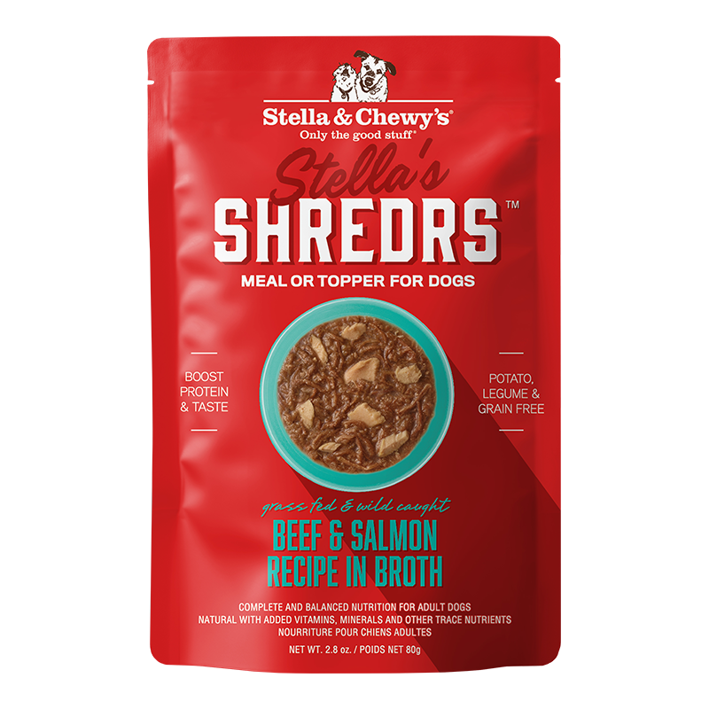 Stella & Chewy's Shredrs Beef & Salmon