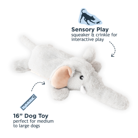 Tall Tails Stuffless Elephant 16"