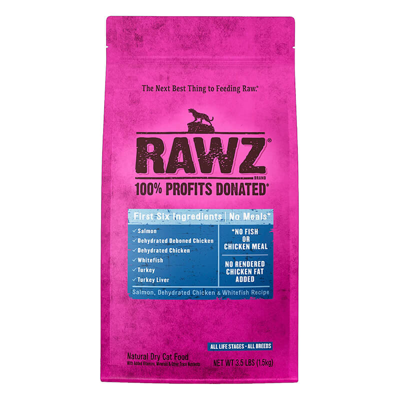 Rawz Limited Ingredient Salmon, Chicken & Whitefish