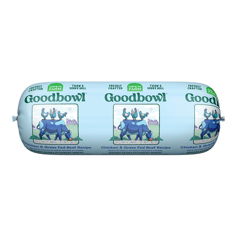 Open Farm Gently Cooked Goodbowl Roll Chicken & Beef