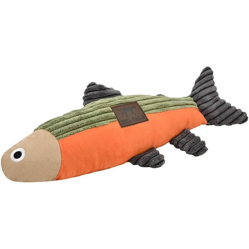 Tall Tails Plush Squeaker Fish