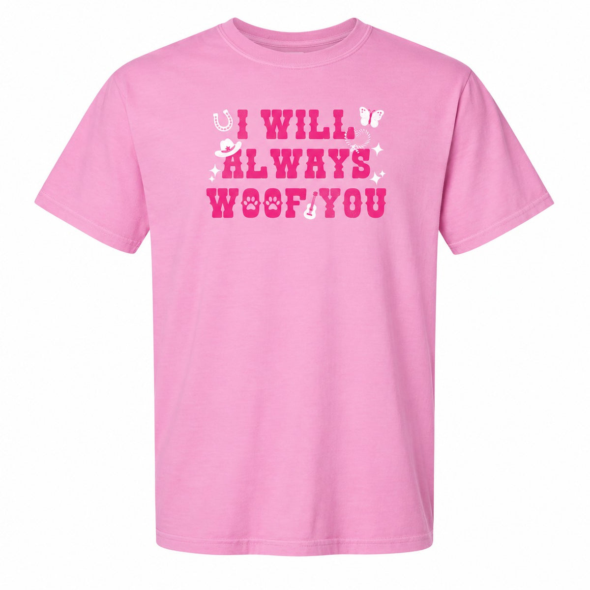 Teddy the Dog I Will Always Woof You Classic Tee