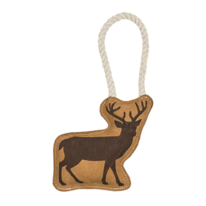 Territory Natural Leather Deer Toy