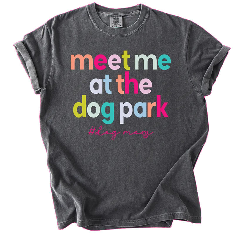 The Dapper Paw 'Meet Me at the Dog Park' Tee