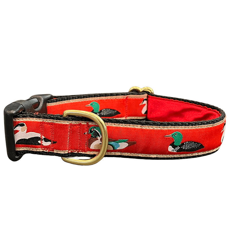 Mackenzie Collar Ducks Red